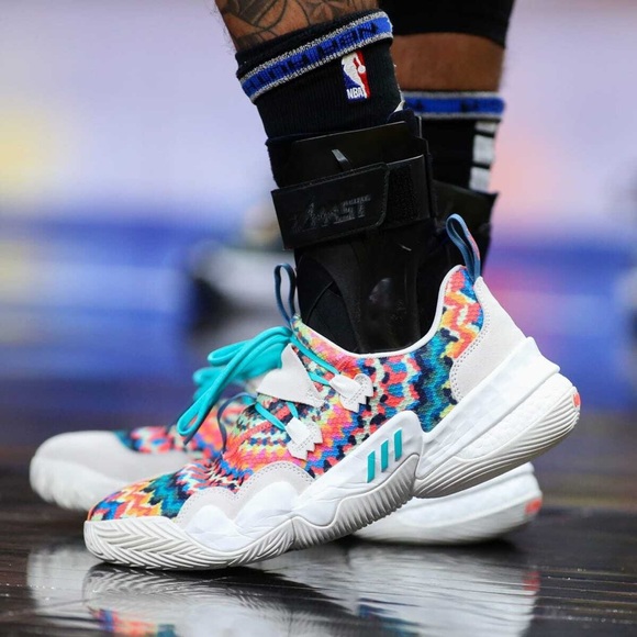 adidas Trae Young 1 Tie Dye - Picture 4 of 10